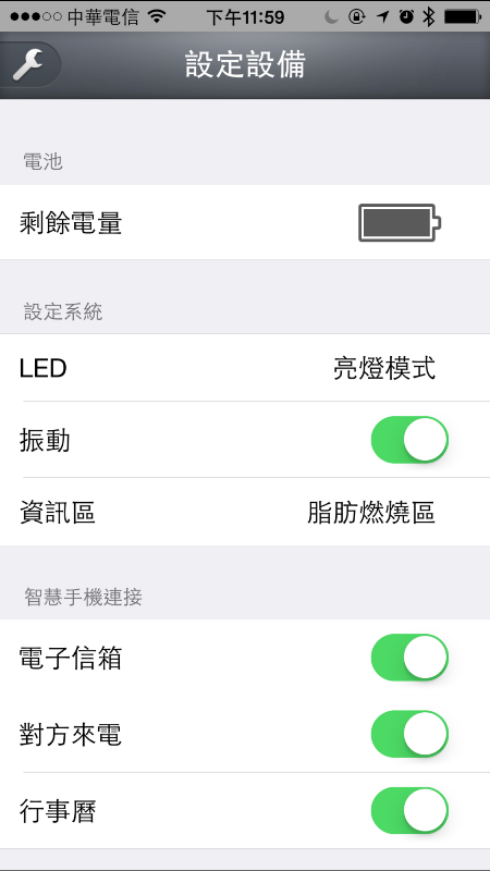 EPSON PS-500 心率運動手錶(搭配iphone 6 plus,IOS8.1.3)