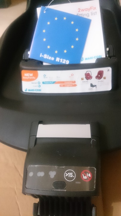 【開箱】Maxi-Cosi 歐盟R129 I-SIZE認證 New 2WayFamily (2WayFix + 2WayPearl + Pebble Plus) 不專業開箱