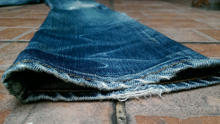 金斯大 兩年分享 Jeansda Thunderbird Slender Indigo Rigid Jeans