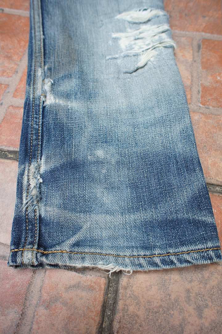 金斯大 兩年分享 Jeansda Thunderbird Slender Indigo Rigid Jeans