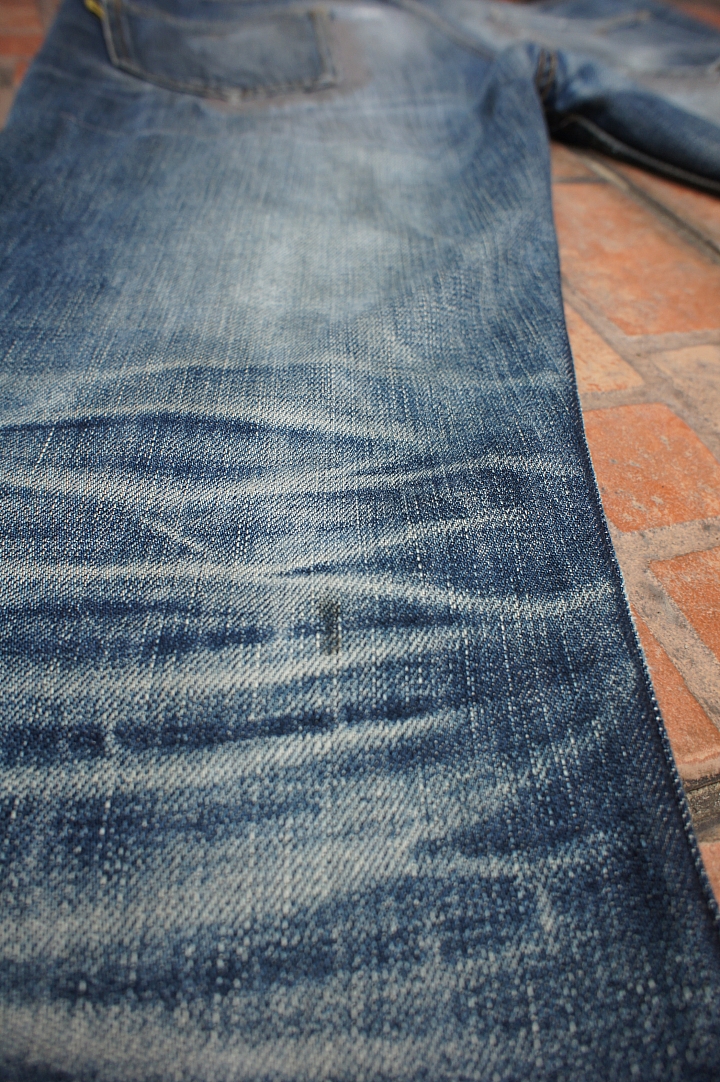 金斯大 兩年分享 Jeansda Thunderbird Slender Indigo Rigid Jeans