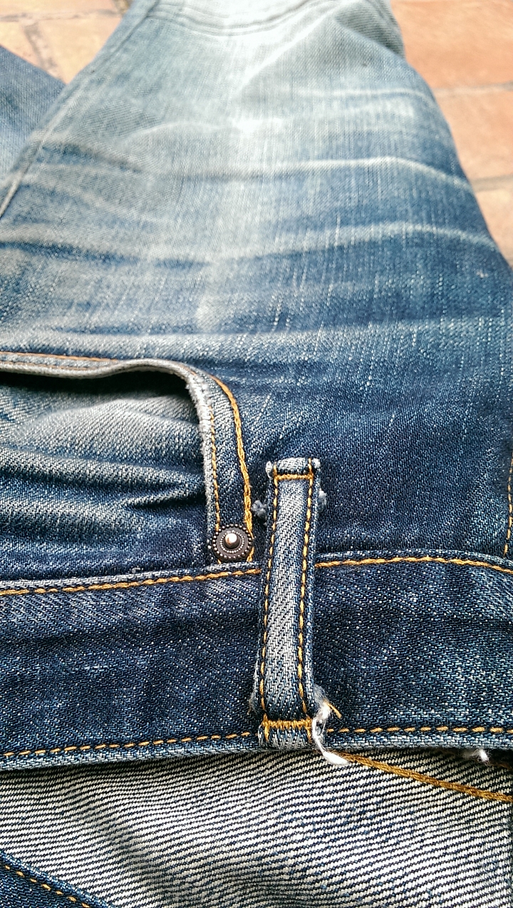 金斯大 兩年分享 Jeansda Thunderbird Slender Indigo Rigid Jeans