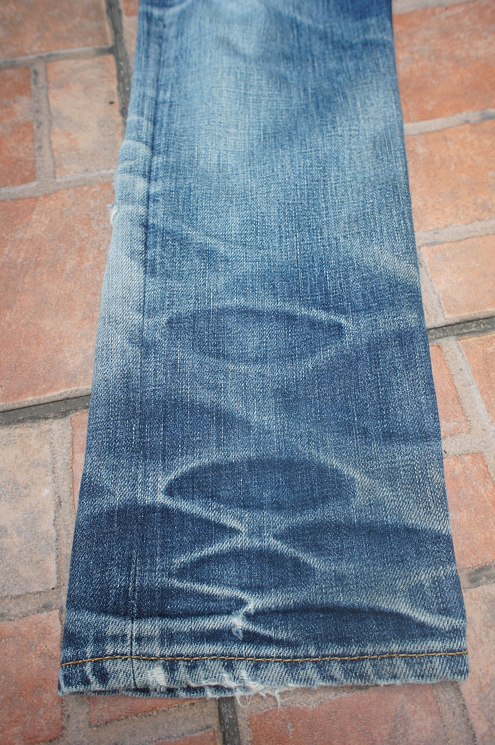 金斯大 兩年分享 Jeansda Thunderbird Slender Indigo Rigid Jeans