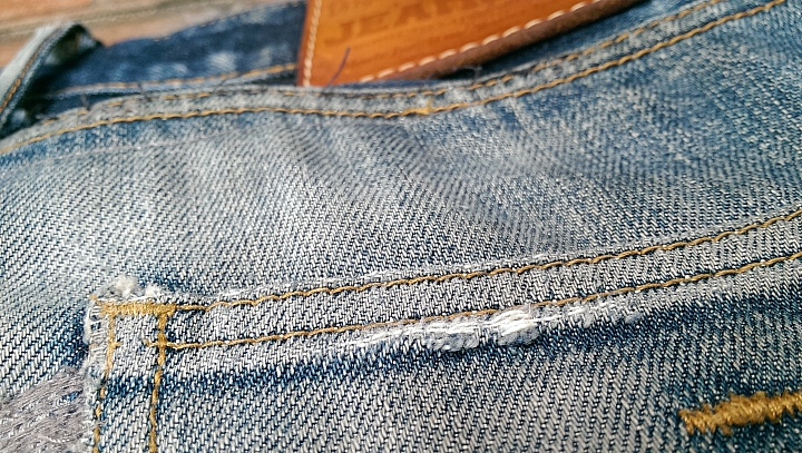 金斯大 兩年分享 Jeansda Thunderbird Slender Indigo Rigid Jeans