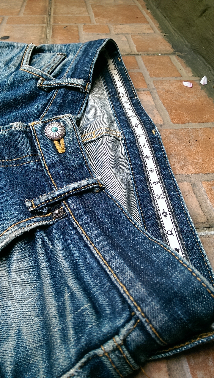 金斯大 兩年分享 Jeansda Thunderbird Slender Indigo Rigid Jeans