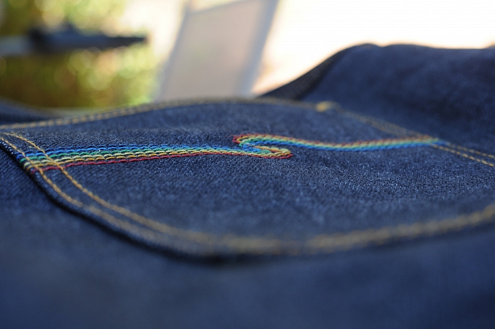 【開箱】【Nudie六色彩虹】 Rainbow Grim Tim 14oz - 【1000 limited】