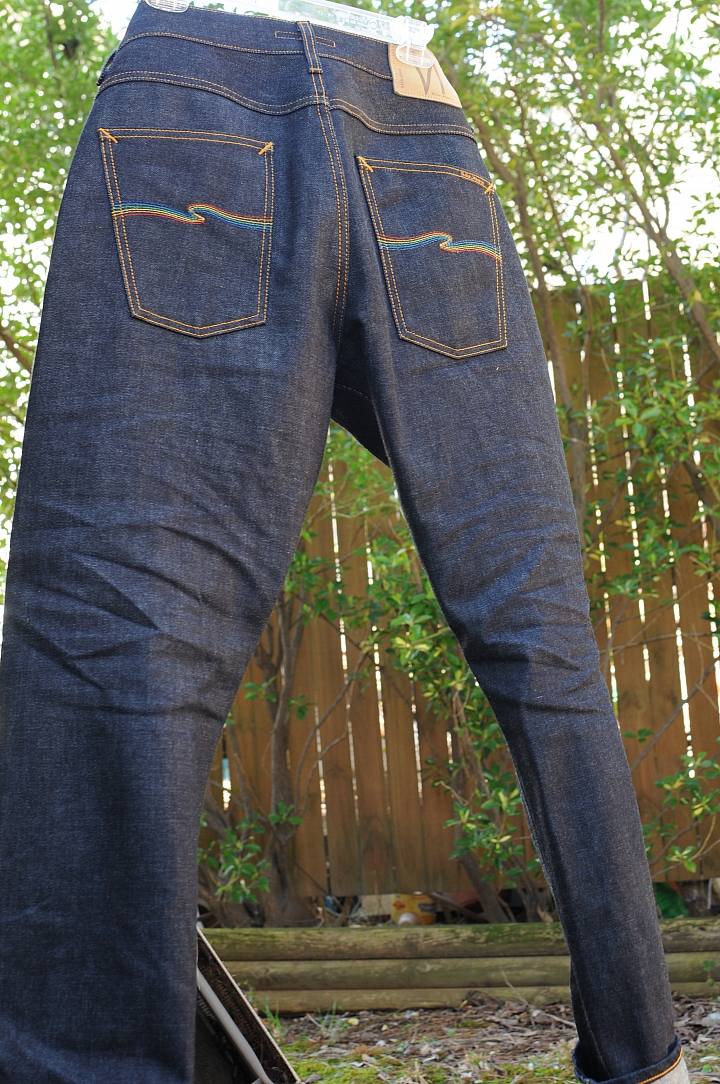【開箱】【Nudie六色彩虹】 Rainbow Grim Tim 14oz - 【1000 limited】