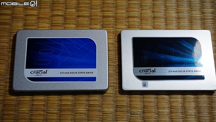 Micron Crucial SSD BX100 跟 MX200 不負責任測試看看