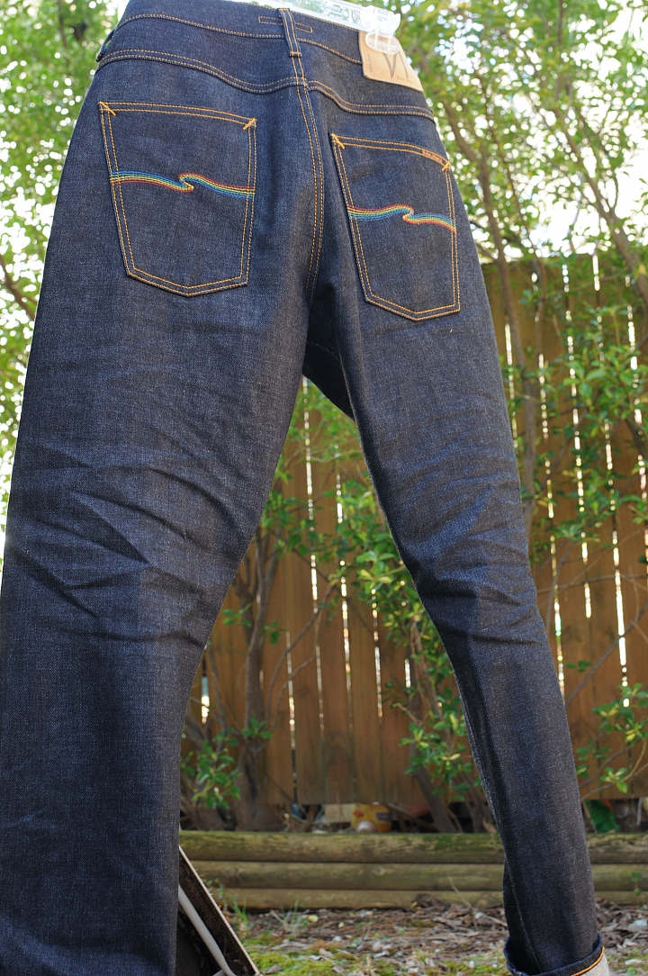 【開箱】【Nudie六色彩虹】 Rainbow Grim Tim 14oz - 【1000 limited】