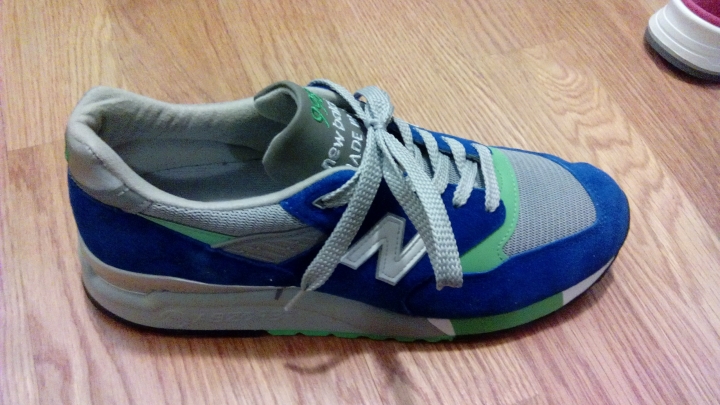 NEW BALANCE JC5 藍綠大和解聯名款 (內有大量閃光照!!)