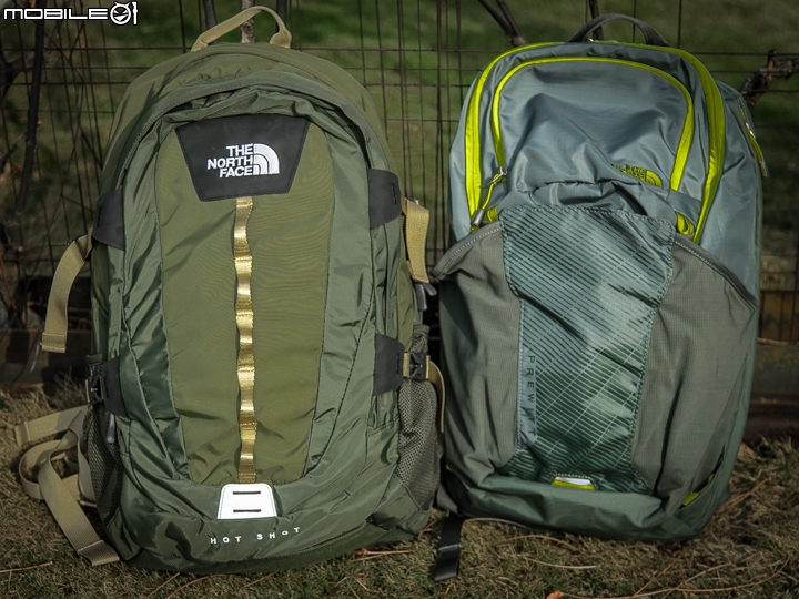 機能與生活兼容-THE NORTH FACE HOT SHOT & PREWITT 後背包