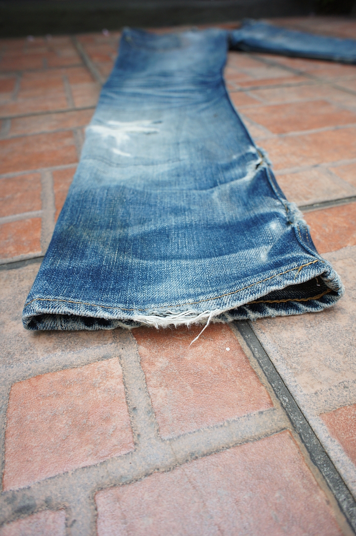 金斯大 兩年分享 Jeansda Thunderbird Slender Indigo Rigid Jeans