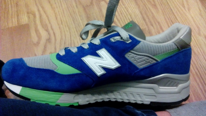 NEW BALANCE JC5 藍綠大和解聯名款 (內有大量閃光照!!)