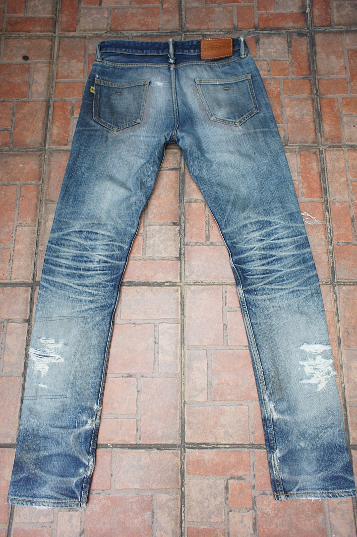 金斯大 兩年分享 Jeansda Thunderbird Slender Indigo Rigid Jeans