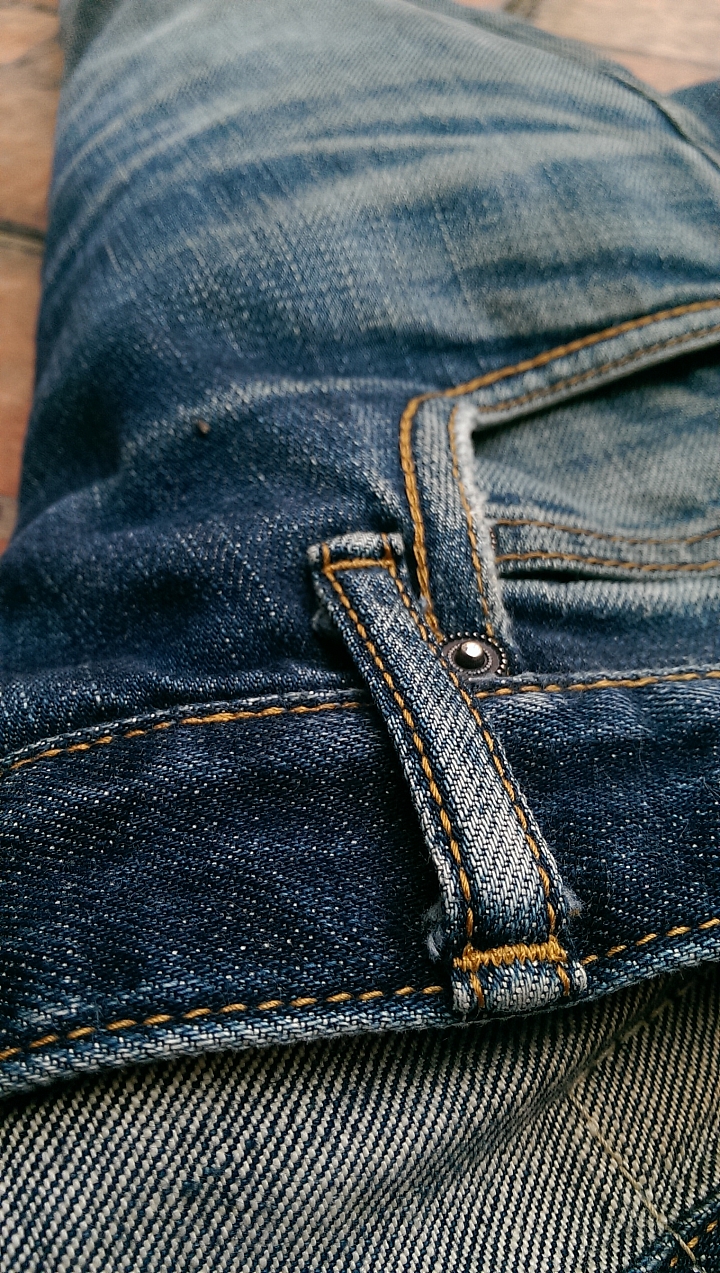 金斯大 兩年分享 Jeansda Thunderbird Slender Indigo Rigid Jeans