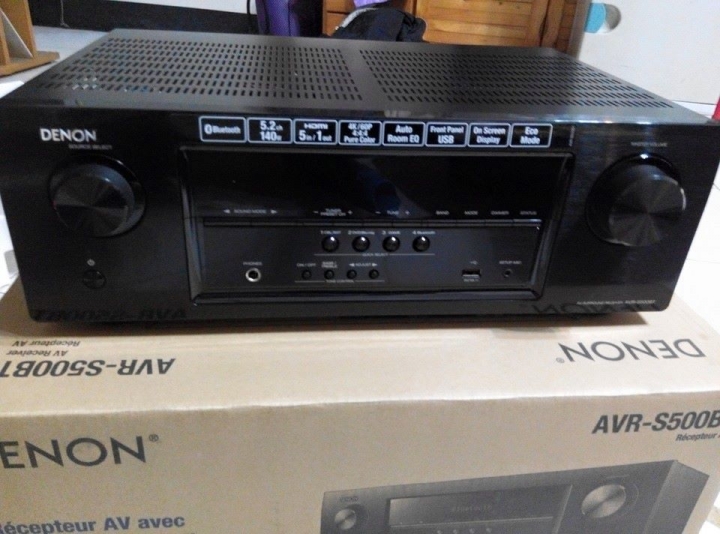 Denon 5.2擴大機 AVR-S500BT開箱文