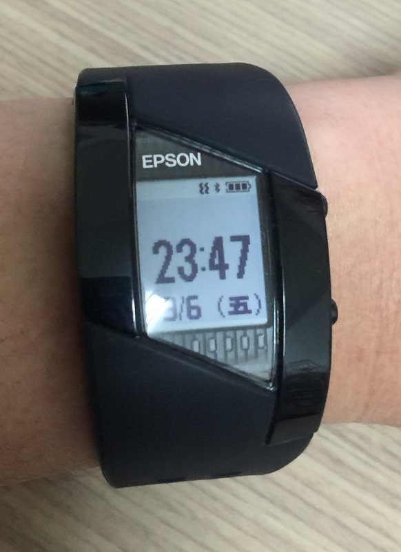 EPSON PS-500 心率運動手錶(搭配iphone 6 plus,IOS8.1.3)