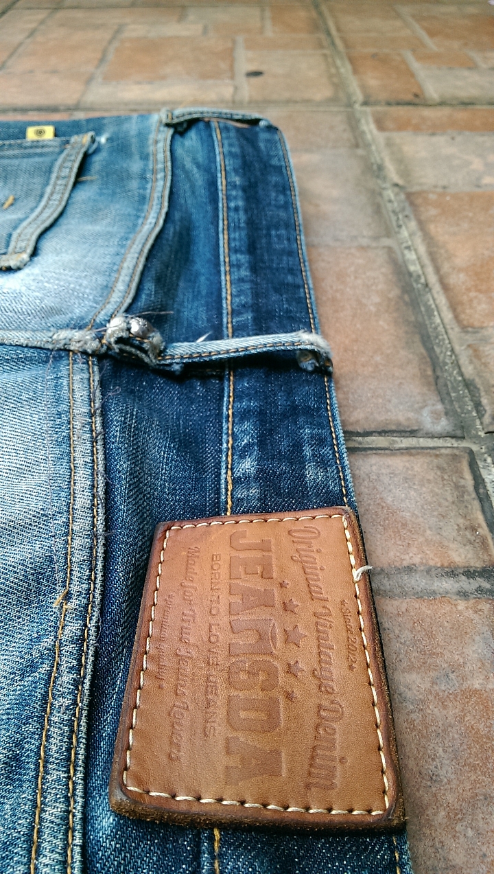 金斯大 兩年分享 Jeansda Thunderbird Slender Indigo Rigid Jeans