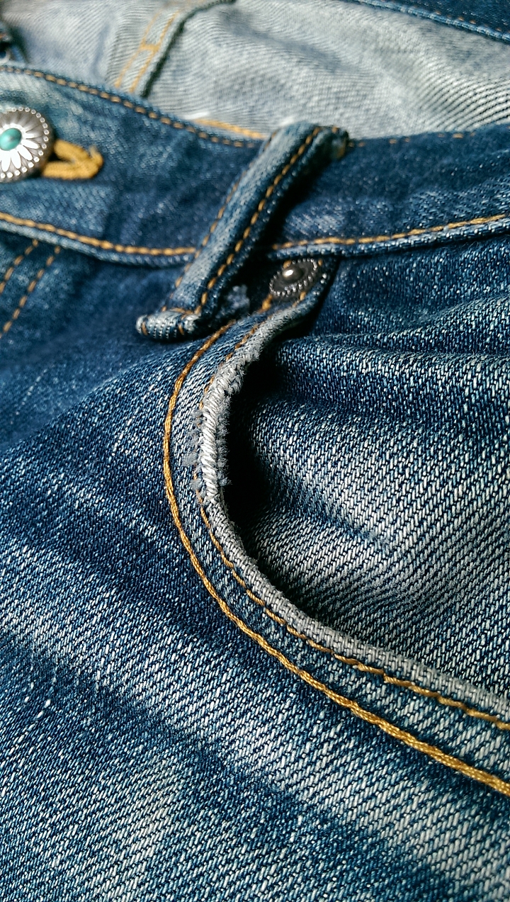 金斯大 兩年分享 Jeansda Thunderbird Slender Indigo Rigid Jeans