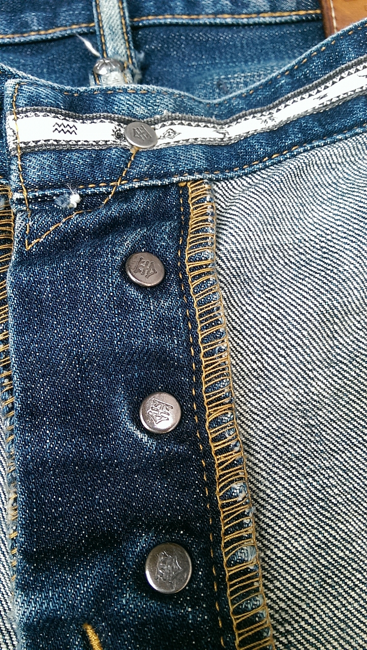 金斯大 兩年分享 Jeansda Thunderbird Slender Indigo Rigid Jeans