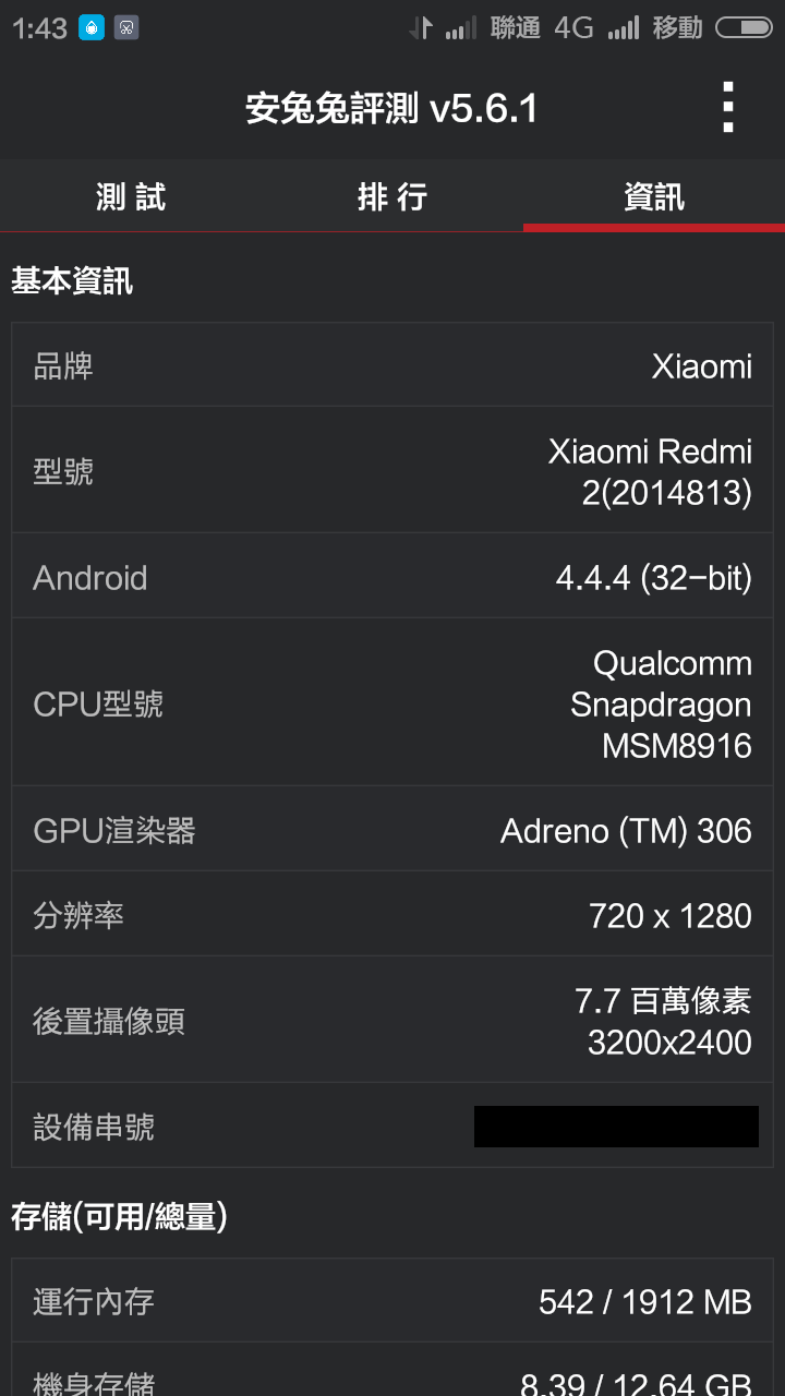 紅米2 移動增強版輕開箱,3/2更新,增加硬體內容,標準版測試