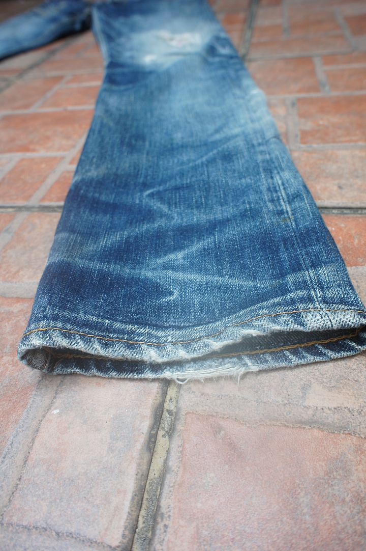 金斯大 兩年分享 Jeansda Thunderbird Slender Indigo Rigid Jeans