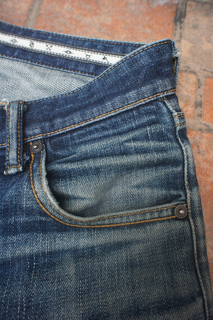 金斯大 兩年分享 Jeansda Thunderbird Slender Indigo Rigid Jeans