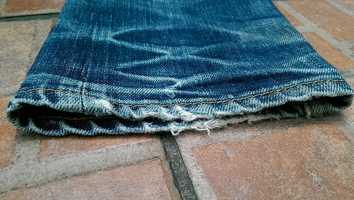 金斯大 兩年分享 Jeansda Thunderbird Slender Indigo Rigid Jeans