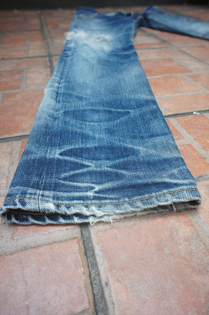 金斯大 兩年分享 Jeansda Thunderbird Slender Indigo Rigid Jeans