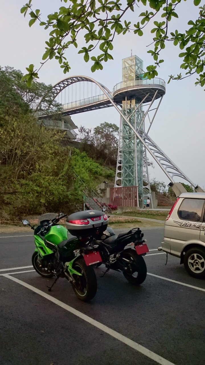 肥吱吱與綠胖胖之來去台南住一晚(重機露營)(三月重機小旅行)