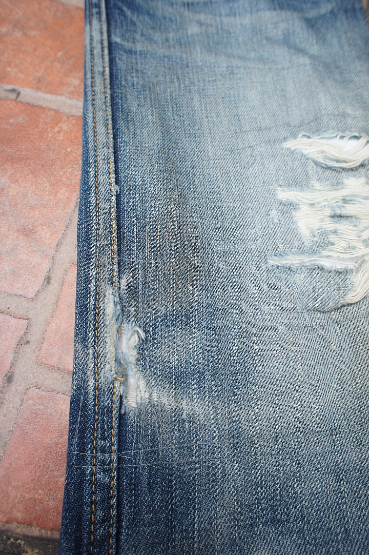 金斯大 兩年分享 Jeansda Thunderbird Slender Indigo Rigid Jeans