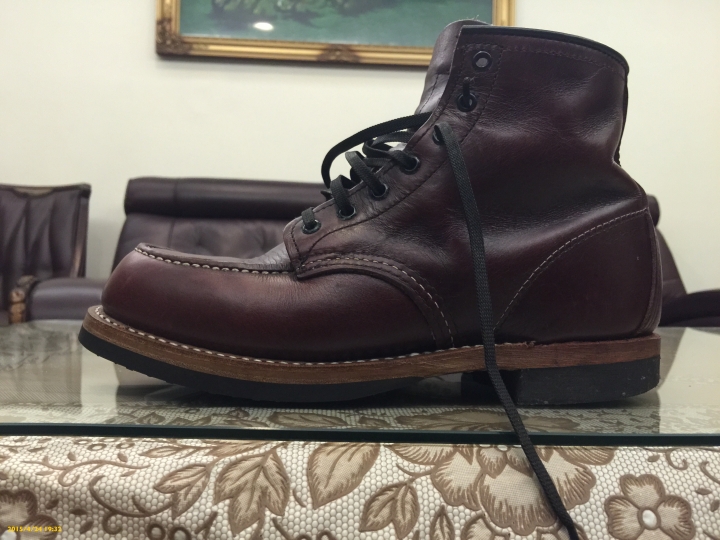 REDWING 9010 9014 更換前底