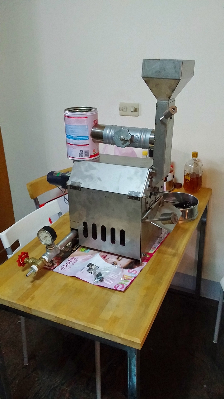 DIY 烘豆機