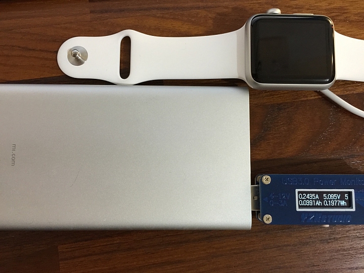 Apple Watch 42mm不專業充電心得