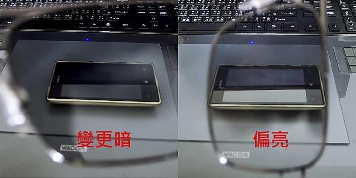 新入手的濾藍光鏡片,與戶外用的偏光眼鏡