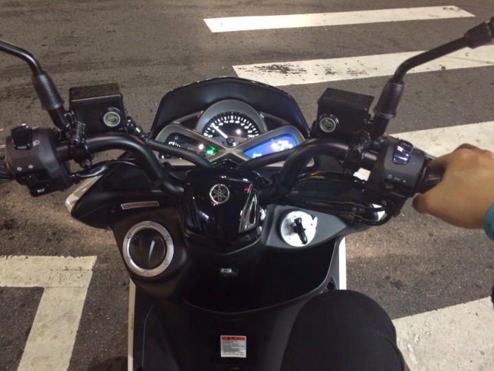 YAMAHA SMAX 155 水冷跑旅 2015 小改款雅緻白分享