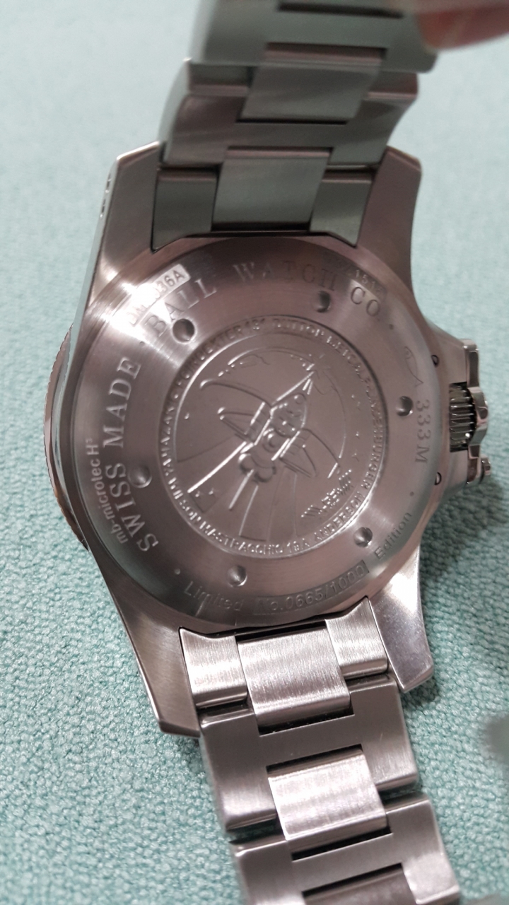 【開箱】限量版BALL Engineer Hydrocarbon Spacemaster Captain Poindexter