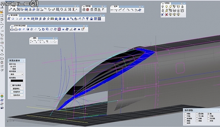 700T 台灣高速鐵路電車模型製作