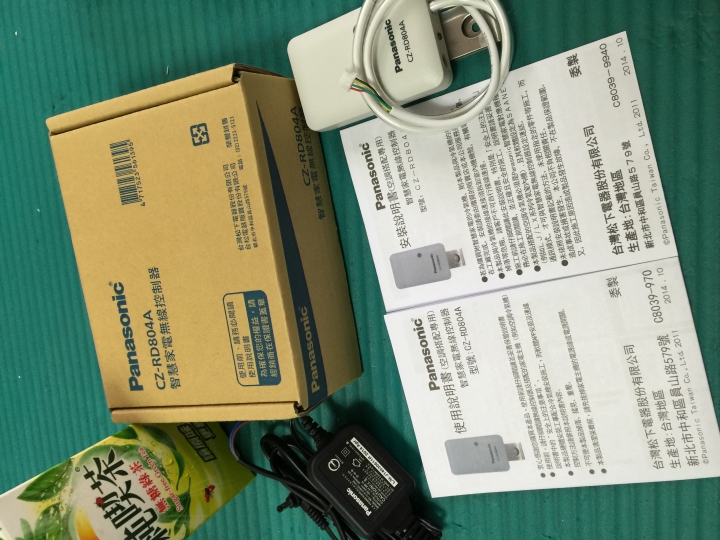 國際牌變頻空調 SMART APP wifi 無線接收器 開箱 LX36 系列安裝 CZ-RD804A
