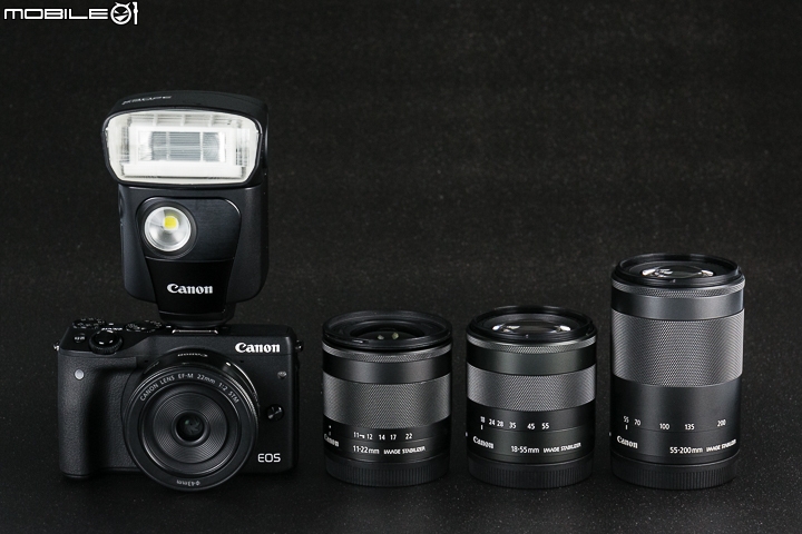 功能全面進化 支援翻轉自拍‧Canon EOS M3