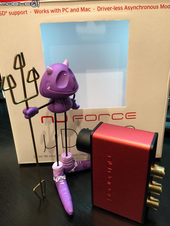 出差隨身裝備升級~Nuforce uDAC3搭NE800耳道耳機