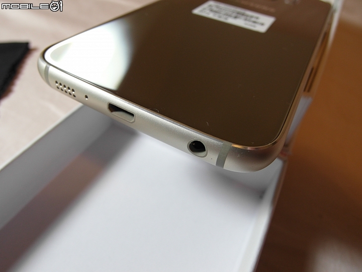 微!開箱!S6金 64G