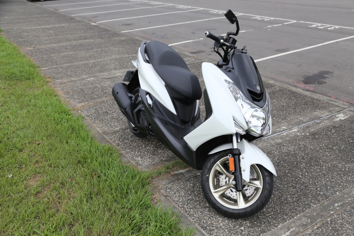 YAMAHA SMAX 155 水冷跑旅 2015 小改款雅緻白分享