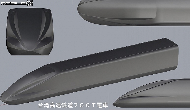 700T 台灣高速鐵路電車模型製作