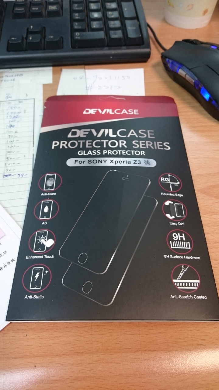 我的微醺紫Z3 DEVIL CASE不專業簡易小開箱