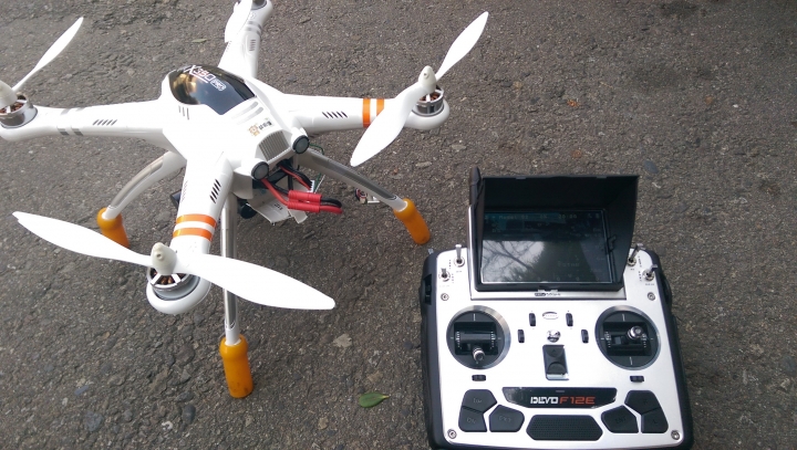 QR X350 Pro iLook+ 加入Mini OSD的經驗分享
