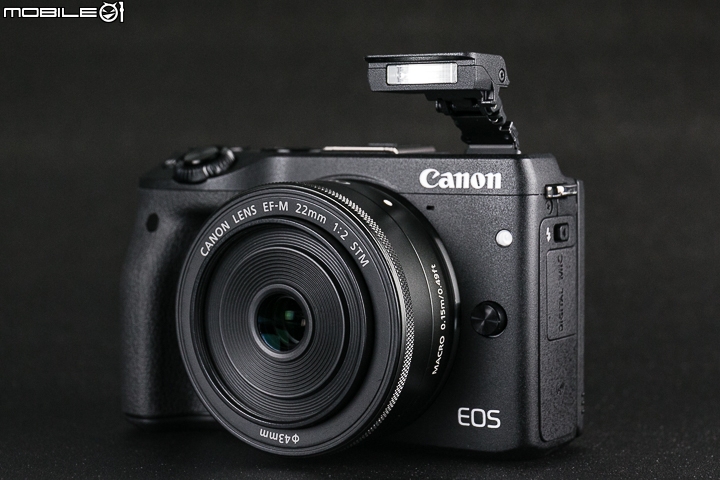 功能全面進化 支援翻轉自拍‧Canon EOS M3