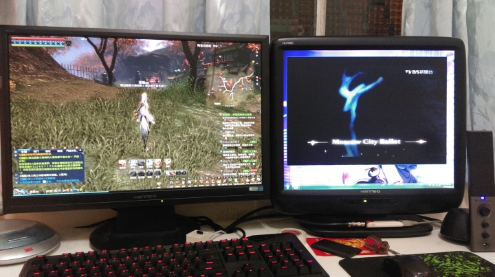 HDMI 轉 VGA 開箱 向水波紋說再見