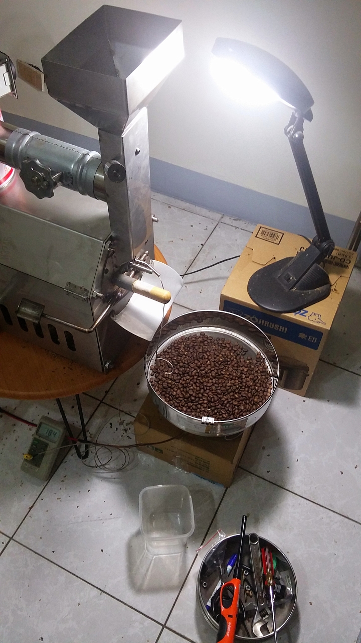 DIY 烘豆機