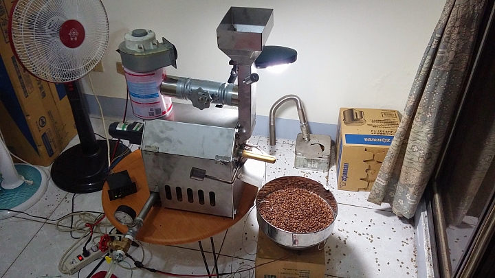 DIY 烘豆機